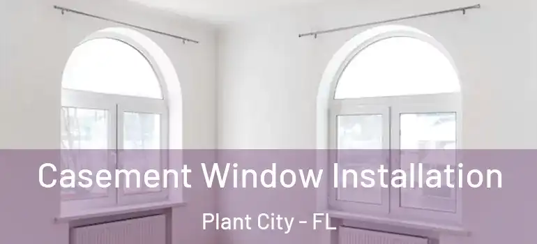 Casement Window Installation Plant City - FL