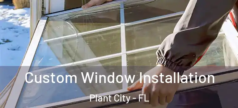 Custom Window Installation Plant City - FL