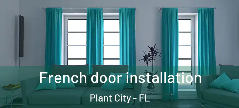 French door installation Plant City - FL