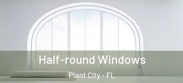 Half-round Windows Plant City - FL