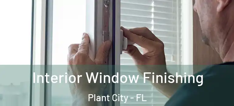 Interior Window Finishing Plant City - FL