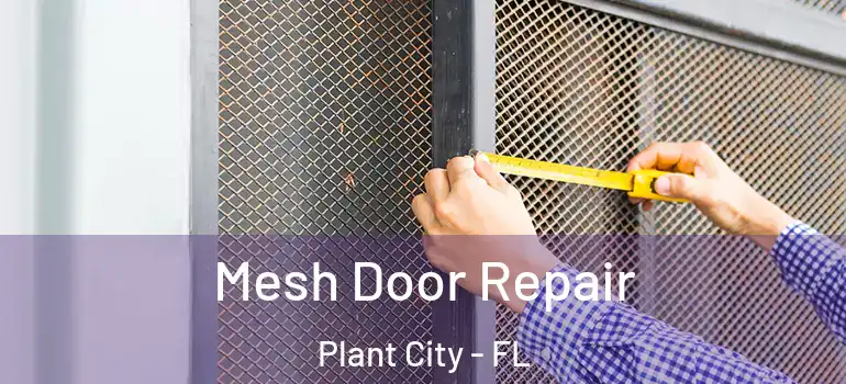 Mesh Door Repair Plant City - FL