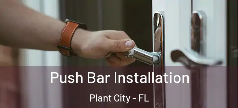 Push Bar Installation Plant City - FL