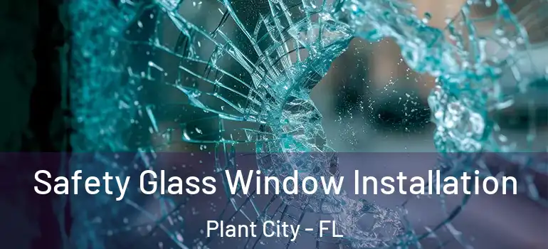 Safety Glass Window Installation Plant City - FL