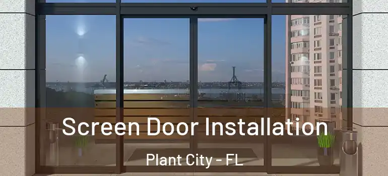 Screen Door Installation Plant City - FL