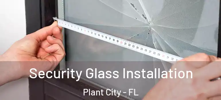 Security Glass Installation Plant City - FL