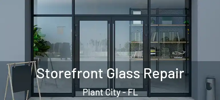 Storefront Glass Repair Plant City - FL