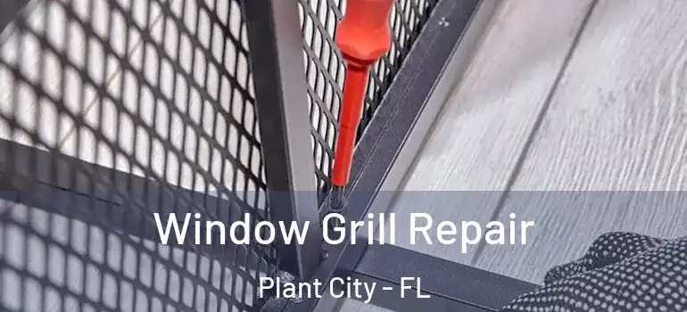 Window Grill Repair Plant City - FL