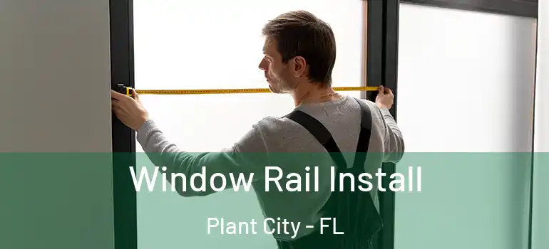 Window Rail Install Plant City - FL